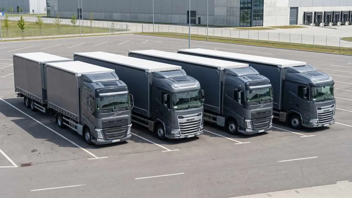 Автопарк Jumbo Logistics — DAF XG+, MAN TGX, Scania S, Volvo FH 2021–2025 гг.
