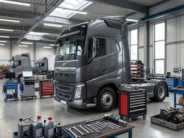 Собственная мастерская и база обслуживания Jumbo Logistics